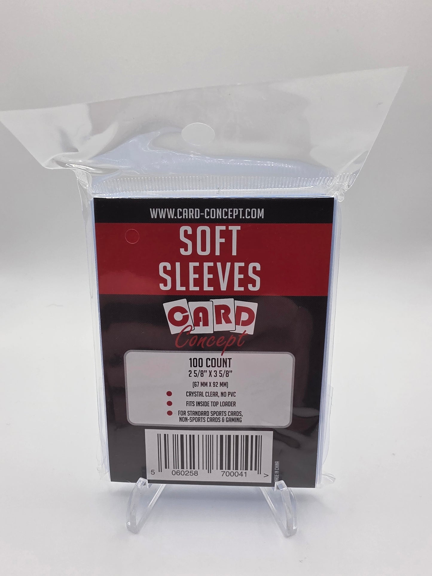 Single Card Holder Soft Sleeve