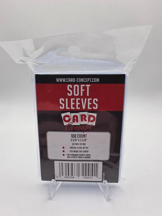 Single Card Holder Soft Sleeve