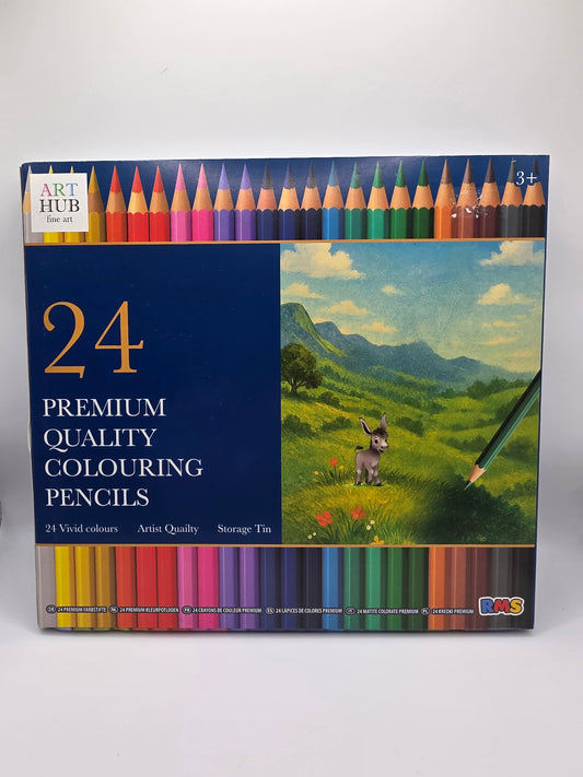 24 Pk Colouring Pencils
