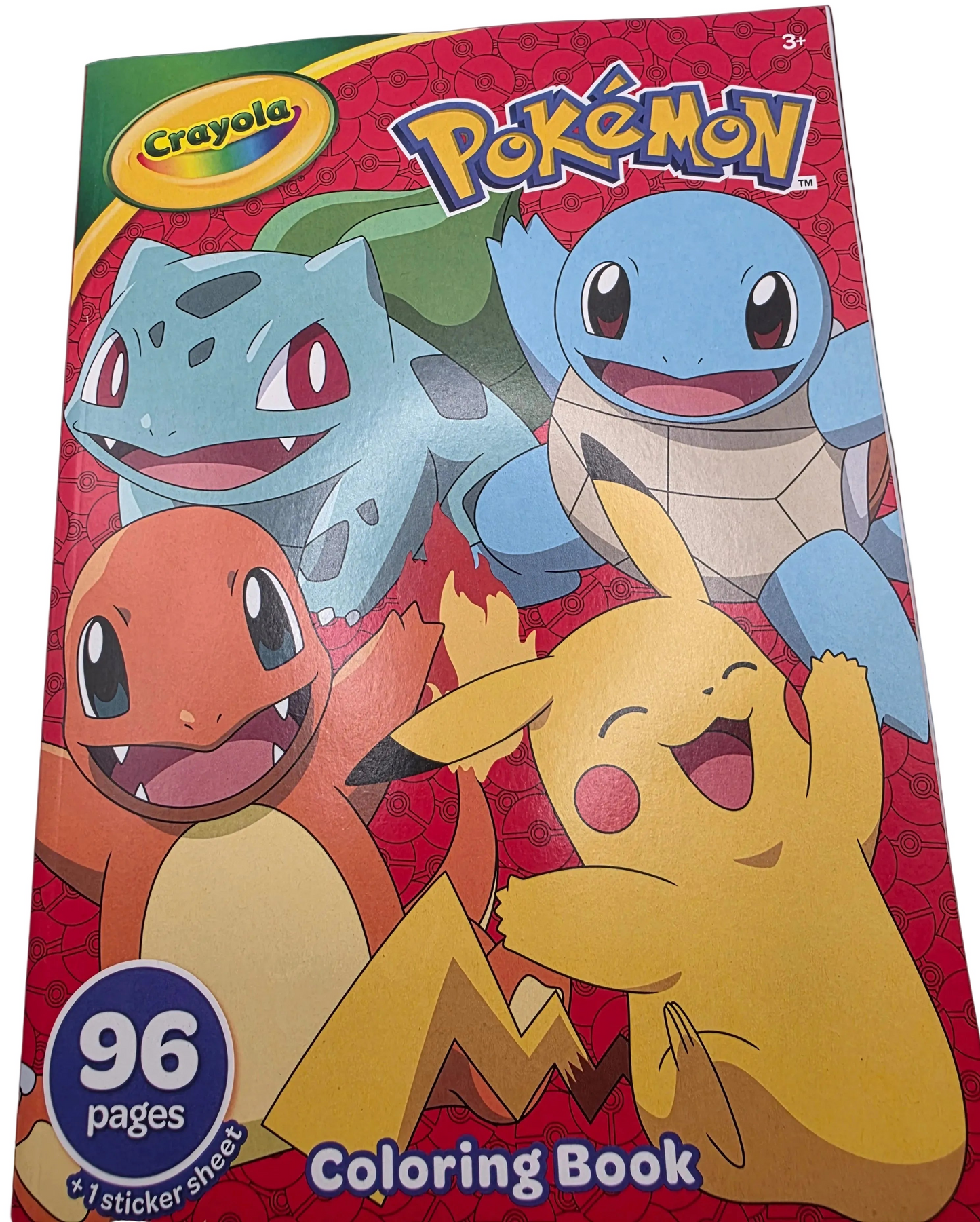 Crayola Pokémon 96 Page Colouring Book